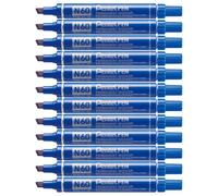 Pentel Permanent Marker - Marcador (Azul), 12 piezas