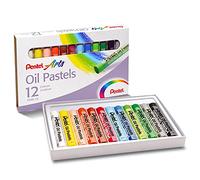 Pentel PHN-12 - Caja de 12 pasteles de aceite, colores surtidos