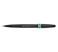 Pentel PLSESF30CD - Rotulador Pentel Artist con punta de pincel extrafina. Color verde