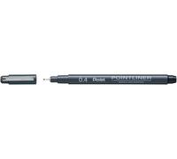 Pentel Pointliner S20P-4A - Rotulador de punta fina (resistente al agua y a la l