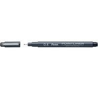 Pentel Pointlinger Caligrafía 2.0mm Negro - Paquete de 12