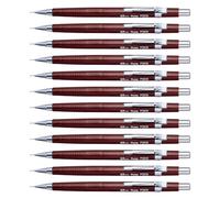 Pentel Juego de portaminas P203 - 12 unidades (incluye 6 minas HB)