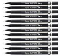 Pentel - Portaminas clásico de formato fino. - Pack de 12