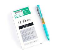 Pentel Q-Erase QE425 - Portaminas con goma de borrar extraíble, 0,5 mm, dureza HB (12 unidades)