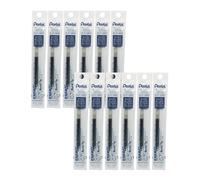 Pentel Recambio Energel LR7 0,7 mm punta metálica para XM/BL77/BL57/BL37 Azul marino Pack 12