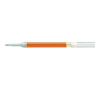 Pentel - Recambio Energel retráctil con punta de bola. Escritura en color naranja