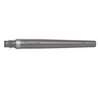 PENTEL - Recambio para pincel Color Brush Gris de tinta pigmentada, 12 unidades