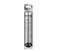 Pentel - Recambio para pincel Pocket Brush, Color gris - Pack de 12