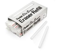 Pentel Recambios de goma de borrar Clic Stick, color blanco, paquete de 12-24 recambios
