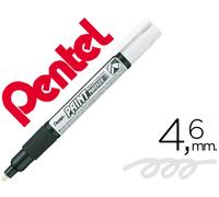Pentel Rotulador MMP20 Pintura Cristal y Plastico Blanco