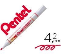 Pentel Rotulador Mw85 Pizarras Blancas 4.2 mm Rojo