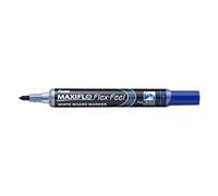 Pentel Rotulador para pizarra blanca MWL5SBF-CX Maxiflo Flex-Feel, color azul, 1 unidad