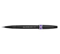 Pentel - Rotulador Pentel Artist con punta de pincel extrafina. Color violeta.