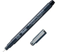 Pentel - Rotulador Pointliner calibrado pigmentado. Punta de 0,05mm. - Pack de 12