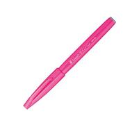 Pentel SES15C-12 - Bolígrafo de punta de fibra tipo pincel, color rosa 1