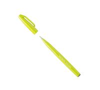 Pentel SES15C-K2X Brush Sign Pen - Rotulador de punta tipo pincel, color verde lima