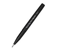 Pentel SESP15-AX Brush Sign Pen Rotulador con tinta pigmentada, punta de fibra tipo pincel, negro, 1 unidad