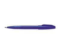Pentel Rotulador Sign Pen S520 – Punta fibra 2,0 mm (trazo 1,0 mm) Azul – Pack de 12