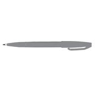 Pentel Signo Pluma Fina Fibra Punta Fieltro Acrílico Pluma - Gris