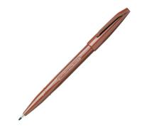 Pentel Signo Pluma Fina Fibra Punta Fieltro Acrílico Pluma - Marron, Pack Of 1