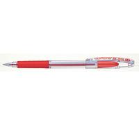 Pentel Superb BK401M-B - Bolígrafo (1.0 mm, línea de 0.5 mm, 12 Unidades), Color Rojo
