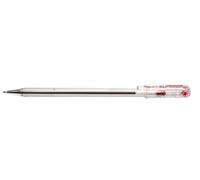Pentel - Superb BK77-B - Pack de 12 Bolígrafos con tinta a base de aceite y punta de 0,7 mm, color Rojo