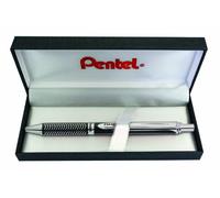 Pentel Tintenroller - Bolígrafo de tinta gel (con carcara), negro