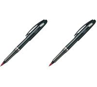 Pentel Tradio Pulaman, color rosso (Paquete de 2)