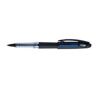 Pentel Tradio TRJ99A-A - Rotulador estilográfico de gama Sport Chic, cuerpo negro mate, tinta negra recargable, color Negro