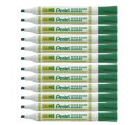 Pentel Whiteboard-Marker - Rotulador para pizarra con trazo grueso, verde