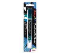 Rotulador Pentel Dual Metallic Brush Verde/azul metalizado, 1 unidad en blister