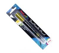 Pentel XGFH-DXX - Bolígrafo de doble punta metálica, dorado/dorado metálico Dora