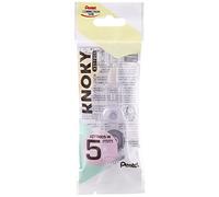 Pentel XZTTR805-WY Knoky - Recarga para cinta correctora, longitud 6 m, ancho 5 mm, 1 unidad