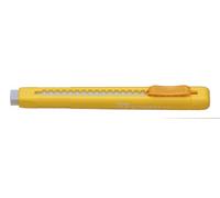 Pentel ZE80-G Pen Style - rellenable clic - Goma de borrar, color amarillo