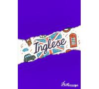 Pentharmonique Subject Series - Quaderno di INGLESE formato A4, 100 pagine a RIGHE senza margine per Scuola Secondaria di Primo Grado, Copertina dedicata alla materia in cartoncino