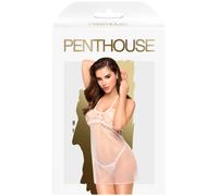 Penthouse Chemise All Yours Blanco S M - Diseño Elegante Con Confort Suave - S/M / BLANCO