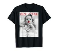Penthouse MIA Malkova Vintage Style Pin Up Magazine Cover Camiseta