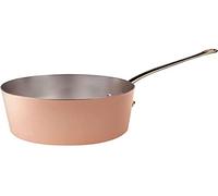 Pentole Agnelli ALCU105F20 Cacerola alta de cobre estañado con 1 mango, 20 cm