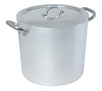 Pentole Agnelli ALMA10336 Olla Alta con 2 Asas de Acero, Aluminio de 3 mm, 36 cm