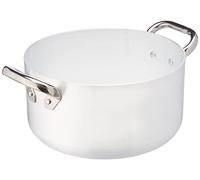 Pentole Agnelli alma104pi24 línea Aluminio inducción Cacerola Alta, inducción con 2 Asas, 24 cm