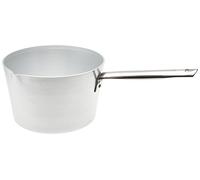 Pentole Agnelli ALMA10922 Cacerola cónica con Mango de Acero, Aluminio Profesional 3 mm, 22 cm