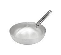 Pentole Agnelli ALMA111B24 Cacerola de Alto Salto, Mango Tubular, Aluminio Profesional, 24 cm