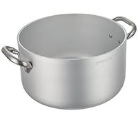 Pentole Agnelli ALMR110428 Cacerola cilíndrica Alta Radiante, Aluminio Profesional 5 mm, 28 cm