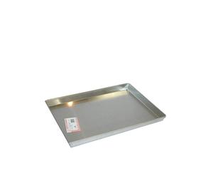 Pentole Agnelli COAL49/360 Bandeja rectangular baja para hornear, aluminio, gris, 60 x 40 cm