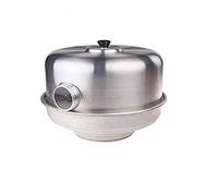 Pentole Agnelli COALFORNOOCCHIO35 Familia Abuela Aurelia Horno, Aluminio, Gris, 35 cm