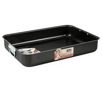 Pentole Agnelli COFA45040 Family Cooking Cobre y pastelería Lasañera Aluminio Antiadherente 40 cm