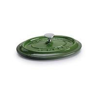 Pentole Agnelli coghsol12912g Slow Cook Tapa Ovalada, 12 x 9 cm, Color Verde
