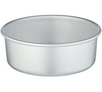 Pentole Agnelli FAMA43/822 Molde para pasteles cónico con borde, Aluminio, 22 X 22 X 8 cm