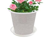 Pentole Per Orchidee - Vasi Di Orchidee Con Buchi E Piattino Per Il Riposo | Per La Casa Vaso Trasparente Per Fiori Rose Orchidee Viole Del Pensiero Cactus Piante Grasse