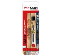 PenTools by Pentel Portaminas AM13 de 1,3 mm de grosor para artesanos y carpinteros, incluye 8 minas